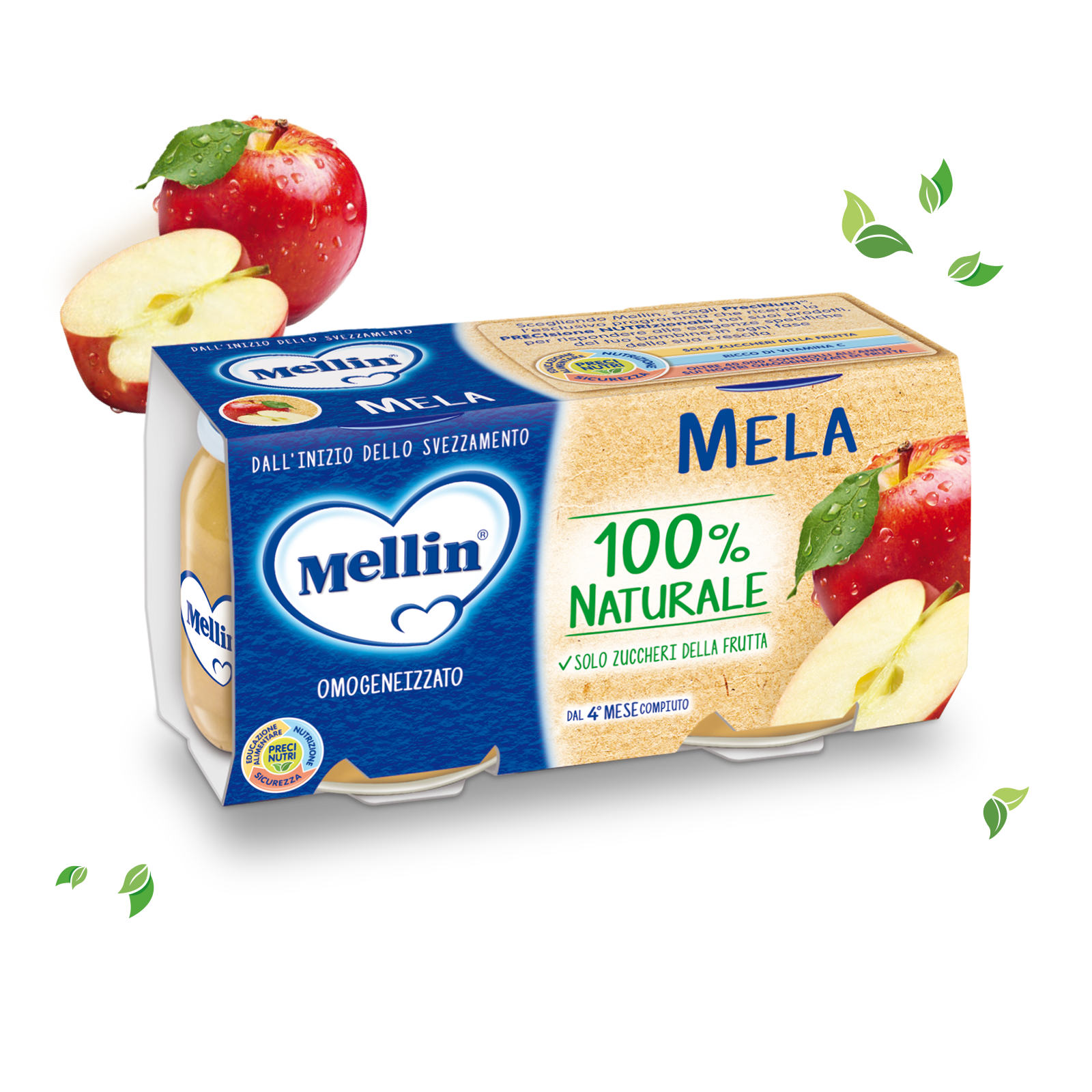 Omogenizato Mellin Mela