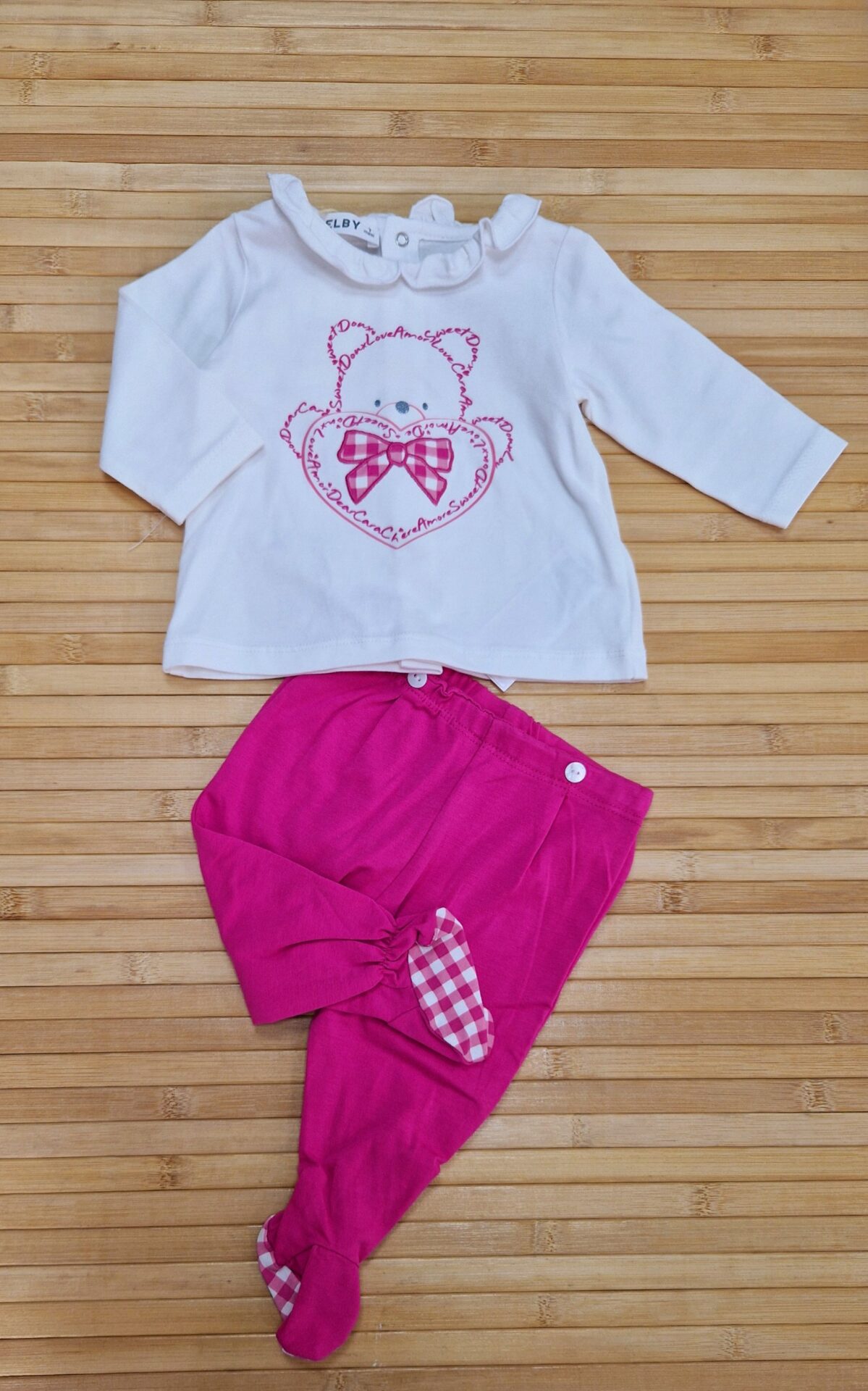 🌸Melby🌸 Completo clinica due pezzi in cotone 🎀👧 - 3
