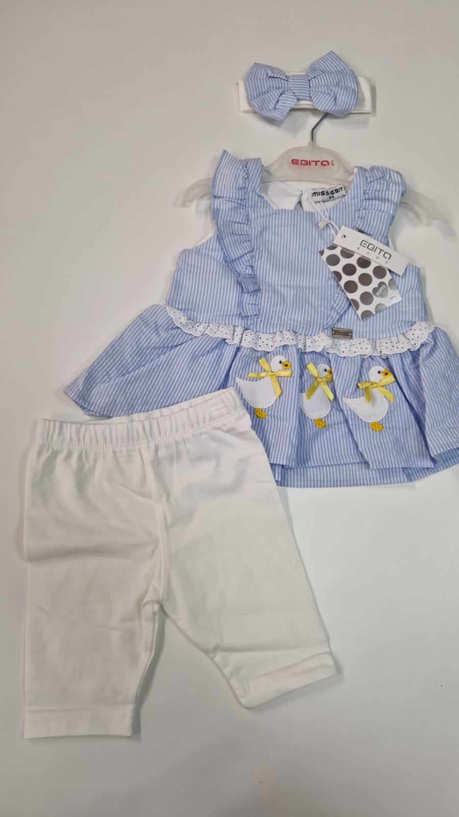#Ebita ✨️ Legging + camiciola con fascia fiocco - 12
