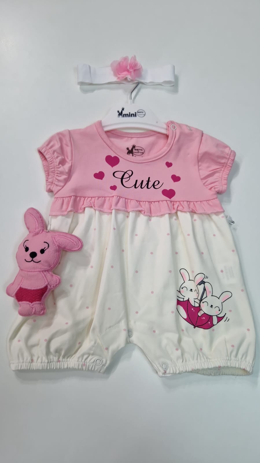 EBITA 💖Pagliaccetto Neonata in cotone - 3-6