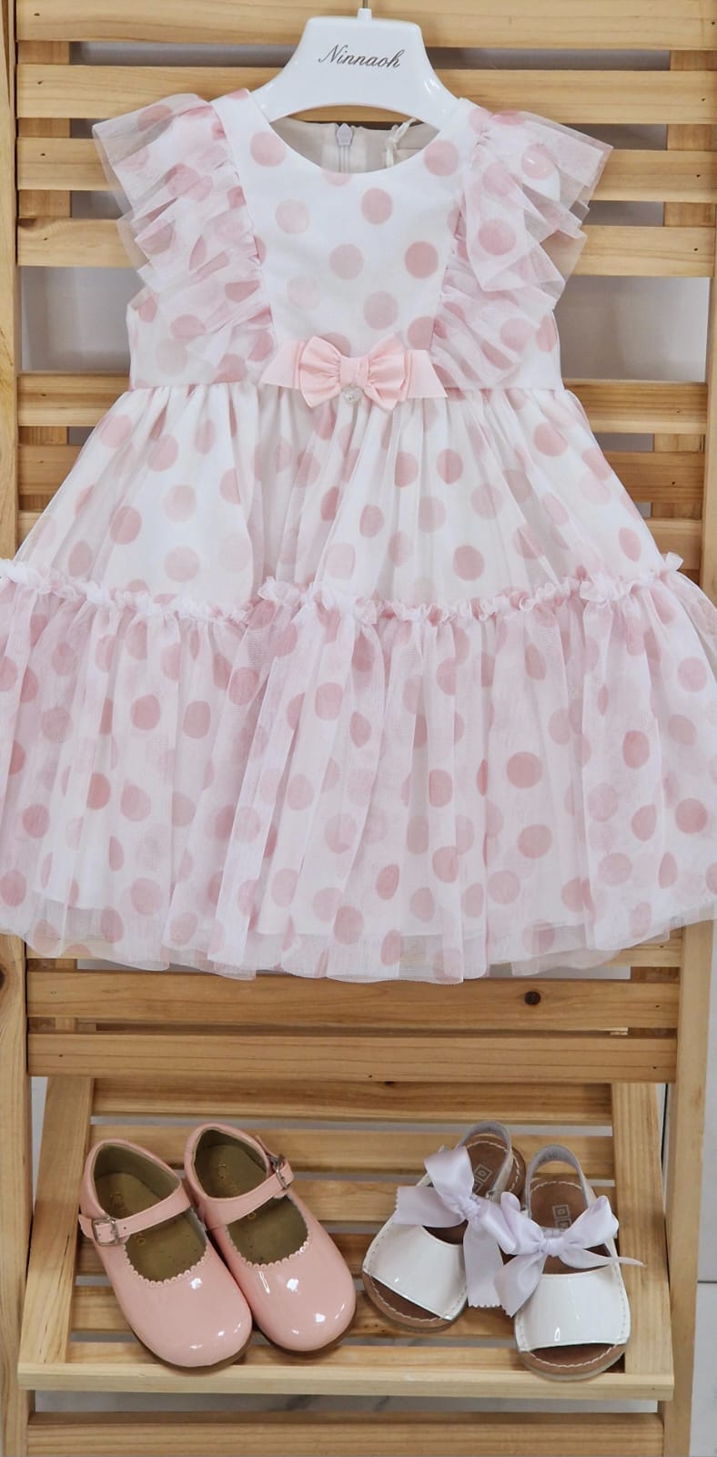 🫧NINNAOH 🫧 ABITO CERIMONIALE IN TULLE LINEA BOLLE 💖 - 18
